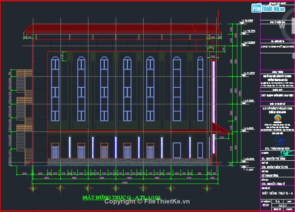 ủy ban,CAD ủy ban phường,hồ sơ ủy ban phường 4 tầng,CAD uỷ ban 4 tầng 13.8x22.7m,bản vẽ ủy ban nhân dân 4 tầng